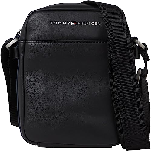 Tommy Hilfiger Men's Business Bag, Black, One Size