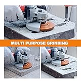 Concrete Diamond Turbo Grinding Cup Wheel,BRSCHNITT 7 inch Diamond Turbo Row Cutting Wheel for Grinding/Polishing/Cleaning Surface Grinding Granite,Concrete,Stone,Cement,Marble,Rock