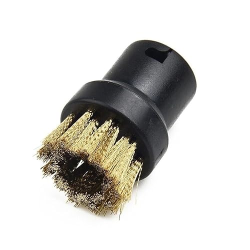 DREAWOO Brass Wire Brush Head Kit Fit for KARCHER SC1 SC2 SC3 SC4 SC5 Steam Cleaner x 8