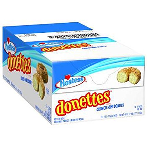 Product Of Hostess, Donettes Mini Crunch Donut, Count 10 (4-oz) - Cakes & Muffins / Grab Varieties & Flavors