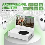 G-STORY 14‘’ Portable Monitor for Xbox Series S, 1080P Portable Gaming Monitor IPS Screen for Xbox Series S（not Included） with Two HDMI, HDR, Freesync, Game Mode, Travel Monitor for Xbox Series S