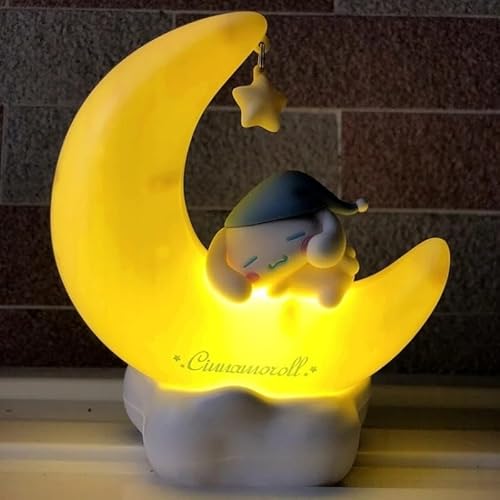 Htfwu Cute LED Night Light Lovely Room Decor Stuff Rechargeable Desk Lamp for Boys and Girls Kids Artwork Decor Teen Gifts (Yellow)