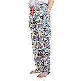 Hello Kitty and Friends Women's Chibi Character AOP Lounge Pajama Pants (Small) Multicoloured