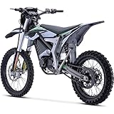 MotoTec Venom 72v 12000w Electric Dirt Bike White