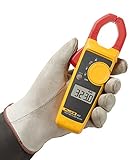 Fluke 323 Clamp Meter For Commercial/Residential Electricians, Measures AC Current To 400 A,Measures AC/DC Voltage To 600 V, Resistance And Continuity, Includes 2 Year Warranty And Soft Carrying Case