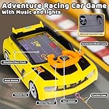 Gifts2U Musical Steering Wheel Racing Car Toy for Kids, with Music and Light Simulated Learning Driving Cars Adventure Toys Competition Game Birthday Gift for Boy Girl Toddler Age 3 4 5 6 7 8