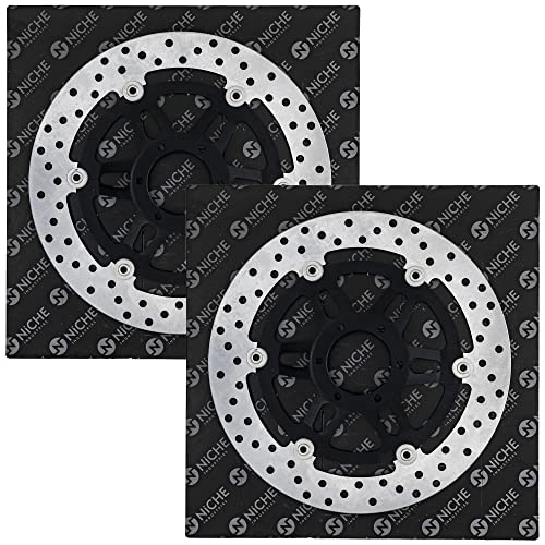 NICHE Front Brake Rotor Set for Honda Valkyrie 1500 Interceptor 800 Goldwing 1800 CBR600F4 CBR900RR 45120-MCW-H11