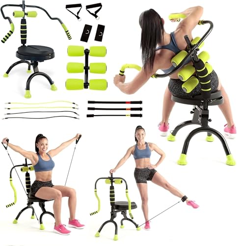 AB Doer 360 Ab Fitness Machine System - PRO Kit -Provides An Abdonimal And Muscle Activating Workout with Aerobics to Burn Calories and Workout