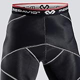 McDavid Cross Compression Shorts. Thick Compression for Muscle Support and Recovery. HIPS, Hamstring, Quads Black