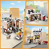 LEGO Creator 3 in 1 Downtown Noodle Shop House, Transforms from Noodle Shop to Bike Shop to Arcade, Modular Building Set, Toy Gift for Kids 8 Years and Up, 31131