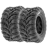 Set of 4 SunF A028 Off-Road ATV UTV Mud Tires 23x7-10 Front & 23x10-10 Rear, 6 PR, Tubeless