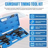 CMTOOL Engine Camshaft Tensioning Locking Alignment Timing Tool Kit Compatible with Porsche Cayenne Panamera V8 4.5L 4.8L V6 3.6L, Timing Belt Tensioner Locking Tool Compatible with Audi Q7 9678/9595