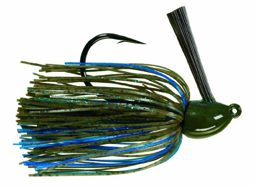 Strike King Hack Attack Heavy Cover Jig,Okeechobee Craw, 1oz