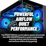 Panorama Gaming PC Desktop (NVD GeForce RTX 5080, Intel 24-Core i9-14900KF Processor, 96GB RAM, 2x2TB NVMe Gen4 SSD, WiFi 6E, Windows 11 Professional) Best High-Airflow RGB Tower Gamer Computer 2024