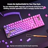 Glorious GMMK 2 Gaming Keyboard Base - Full Size Barebones Kit- Hot Swappable Black Mechanical Keyboard - Modular, Wired, RGB Backlit,- PC Setup Accessories - 96%, Black