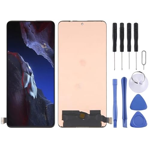 Cellphone LCD Screen Replacement for Xiaomi Poco F5 Pro AMOLED LCD Screen with Digitizer Full Assembly