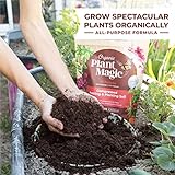 Compressed Organic Potting Soil for Garden, Plants & Vegetables - Expands 4x When Mixed with Water - Indoor or Outdoor Use - Plant Food Mix Derived from Natural Coconut Coir & Worm Castings Fertilizer