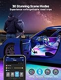 Govee Car LED Strip Lights, Smart RGBIC Interior Car Lights with APP Control, 4 Music Modes, 30 Scene Options and 16 Million Colors, 2 Lines Design LED Lights for Car Decor, DC 12V