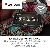 TomTom Car Sat Nav GO Classic, 5 Inch, with Traffic Congestion and Speed Cam Alert Trial Thanks to TomTom Traffic, EU Maps, Updates via WiFi, Integrated Reversible Mount