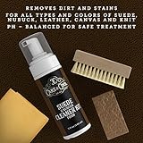 Care & Cool Suede and Nubuck Cleaner FOAM KIT (5 oz) Restores Color and Vibrancy to Shoes, Boots, Clothes, and Furniture.