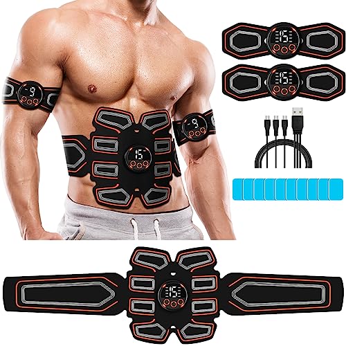 BLASET ABS Stimulator, Ab Toning Belt Trainer, Workout Equipment for Men & Women - BFB-11
