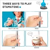 Otamatone Japanese Electronic Musical Instrument Portable Music Synthesizer from Japan by Maywa Denki Studio Award Winning, Educational Fun Gift for Children, Teens & Adults - White Set of 3