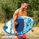 Airhead Spectrum Wakesurf Board Great for Beginners with 2 Adjustable Foot Straps