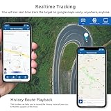 GPS Tracker for Vehicles Long Battery Life 20000mAh up to 150 Days Battery Tracker Device for Vehicles Unlimited Distance Car GPS Tracker Device Magnetic Waterproof for Cars, Fleets TK918 4G