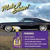 Wizards Car Detailing Kit - Premium and Comprehensive Car Cleaning Kit - 7 Piece Car Detail Kit with Mist n Shine, Tire and Vinyl Shine, Wash, Shine Master - Great Car Cleaning Gift Set