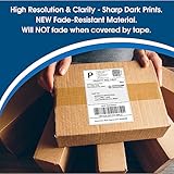 Spartan Industrial - 2.25" X 1.25” Direct Thermal Labels, Perforated Barcode Address Labels, Compatible with Rollo & Zebra Desktop Printers - 10 Rolls, 1000/Roll