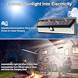 CCBASEBALL Solar RV Porch Light, 118 LED Motorhome Motion Sensor RV Exterior Lights with Remote Control, Waterproof Camper Outdoor Lights for Motorhome Travel,Travel Trailers, Camper, Food Trucks