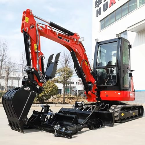 Mini Excavator 3.5 Ton 1 ton 2 ton Small Mini Excavator Mini Crawler Digger for Construction, Landscaping & Agricultural Tasks