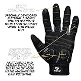 Men's Beastmode Full Finger Fitness Gloves (Medium)