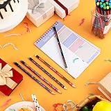 200 Pcs Bulk Happy Birthday Pencils for Students Fun Colorful Printed Birthday Assorted Style Novelty Pencils with Eraser for Kids Happy Birthday Party Classroom Student Reward Gift Party Favors