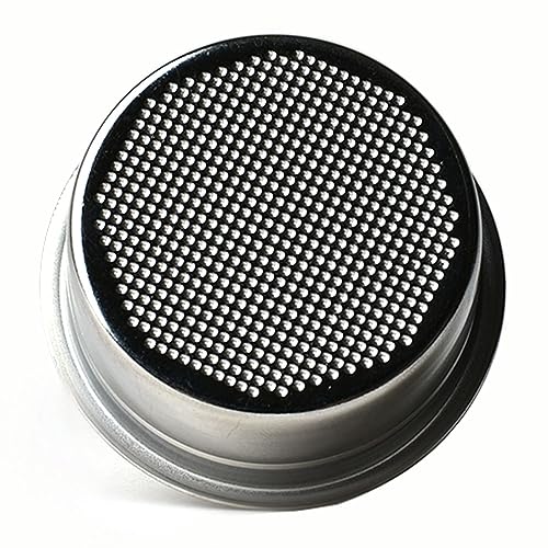 Leverpresso 51mm Non-Pressurized Ridgeless Filter Basket – 304 Stainless Steel, 18g Capacity, Fits Most 51mm Espresso Machines