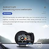 generic Car Head Up Display Digital HeadUp Displayer GPS Screen,OBD2 GPS Smart Gauge Car HUD Speedometer Turbo RPM Alarm HUD System for Car Truck Overhead Video, generic9bken0tqf2