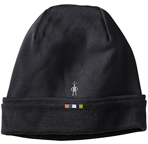 SmartWool Merino Sport 250 Beanie - Cuffed Wool Hat Charcoal Charcoal 1FM Mens