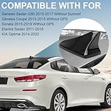 Tmipakioy Car Shark Fin Antenna Cover Compatible with for 2014-2020 Kia Optima Sonata Elantra Sedan Roof Aerial Base Decorative Accessories Replacement for 96219 D5000EBQ