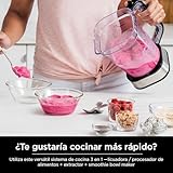 Ninja Blender For Kitchen | Food Processor Combo System | Smoothie Maker & Nutrient Extractor | 6 Functions for Bowls, Spreads, Dough, Shakes | 72-oz. Pitcher & To-Go Cups | Silver | SS351