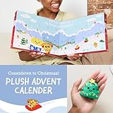 Emotional Support Plush Advent Calendar by Relatable, Perfect Plush Advent Calendar for Kids or Teens, Contains 25 Mini Collectible Plushies Including Fries, Gingerbread, and Nugget Plush Toys, Stocking Stuffers for Kids