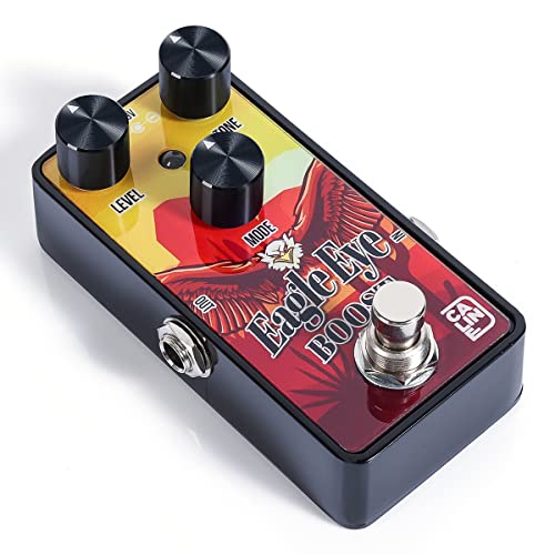 Caline Mini Guitar Boost Pedal G Series G011 Clean Booster Pedal for Electric Guitar, True Bypass