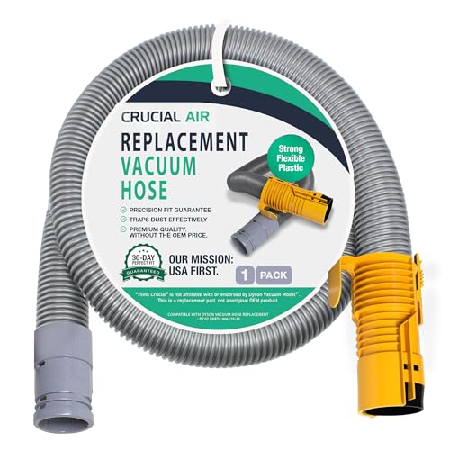 Crucial Vacuum Dyson DC07 All Floors Hose Silver/Yellow No.904125-14, 904125-07, 904125-51