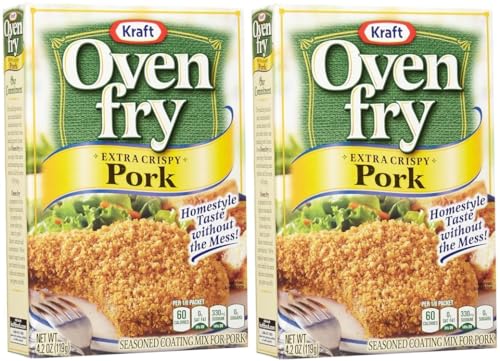 Generic 2 Pack - Oven Fry Extra Crispy 4.2oz Seasoned Coating Mix (Pork), 8.4 Ounce (Pack of 1)