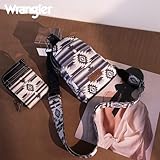 Wrangler Crossbody Bag with Card Wallet Aztec Sling Bag Purse Set WG2205-210WBK