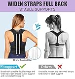 Back Brace Posture Corrector for Women and Men Back Lumbar Support Shoulder Posture Support for Improve Posture Provide and Back Pain Relief