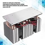 Portable Cooling Module 12V 240W, Semiconductor Refrigeration Cooling System Thermoelectric Cooler Peltier System DIY Radiator Air Cooling Device, Industrial Refrigeration Equipment