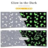 Eanpet Large Playroom Rug for Kids Glow in The Dark Star Area Rugs for Boys Girls Toddlers Bedroom Decorative 5x7 Grey Play Mat for Babies 1-3 Years