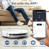 UMMUND Robot Vacuum and Mop Combo, 2 in 1 Robotic Vacuum Cleaner, with WiFi/App/Voice, Schedule Settings, Self-Charging, Ideal for Hard Floor, Pet Hair and Low Pile Carpet