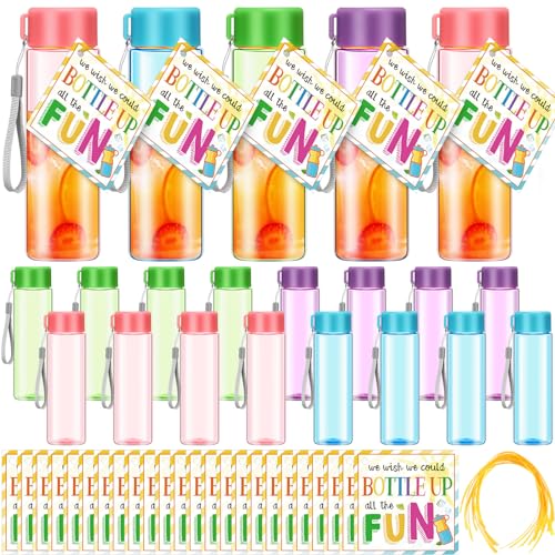 Sunnychicc 24 Pack End of the Year Gifts Water Bottles for Students 500 ml Portable Sports Water Bottle Kids Graduation Student Gifts from Teacher for School Summer Party Classroom Prizes Goodie Bag