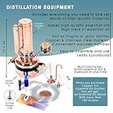 Essential Oil Distiller 5L - Essential Oil Distillation Equipment - Premium Kit